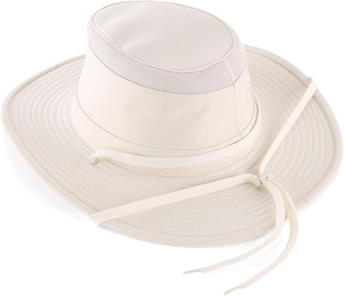 Home Prefer Classic UPF 50+ Men's Sun Hat Wide Brim Bucket Hat UV Protection Fishing Hat for Men Beach Safari Gardening Golf
