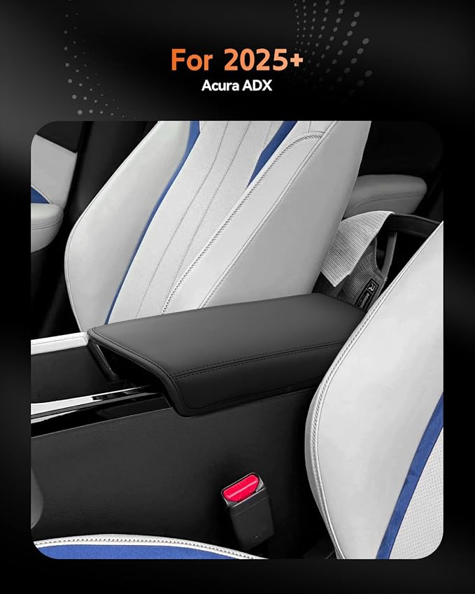 CDEFG for 2025 2026 Acura ADX Center Console Cover Armrest Box Cover for ADX Accessories Console Arm Rest Protector