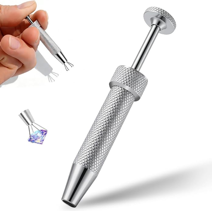 Piercing Taper Ball Grabber Tool for Changing Jewelry - 14G 16G 18G 20G Stainless Steel Flat Back Earring Applicator Tool Piercing Kit for Ear/Nose/Eyebrow/Tongue/Navel/Nipple/Lip