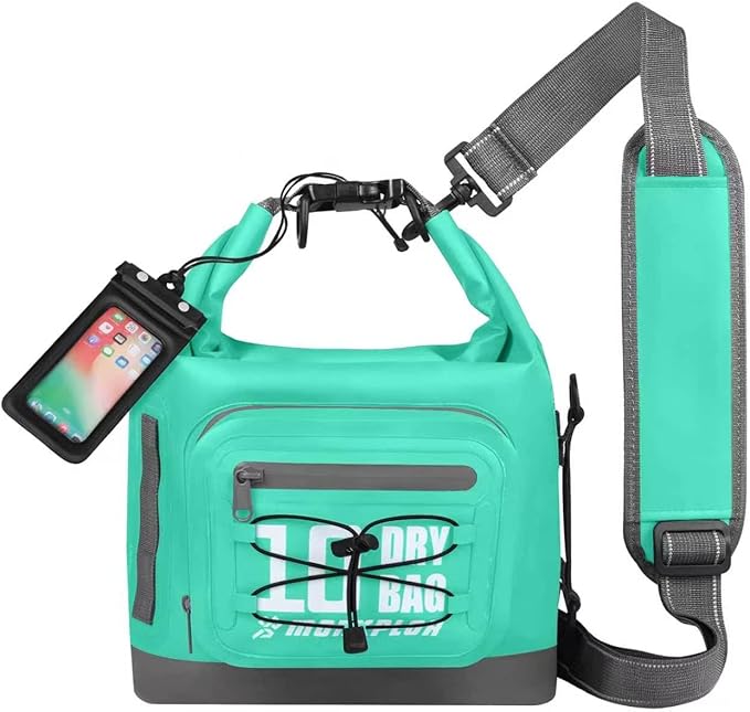 MORXPLOR Dry Bag Waterproof,5L/10L/20L/30L/40L/55L Roll Top Dry Bag Backpack with WaterProof Phone Case for Swim,Kayak
