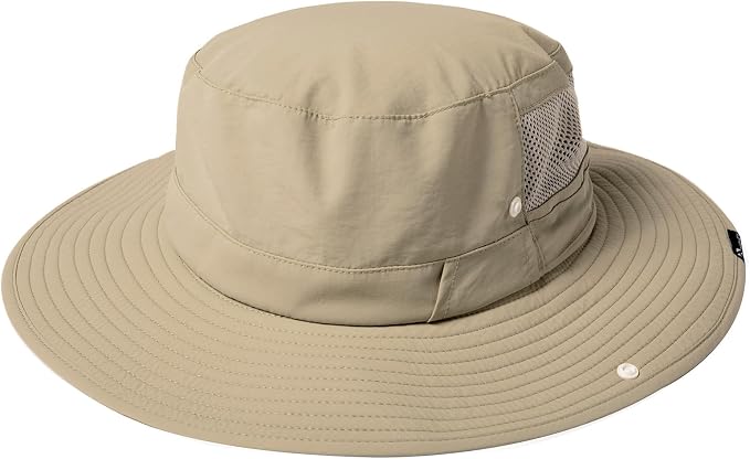 TOP-EX UVCoolix™ Bucket Hat for Men, Cooling Sun Hat Women, UPF 50 Wide Brim Boonie Hats Underbrim Prints, Breathable, M-XXL