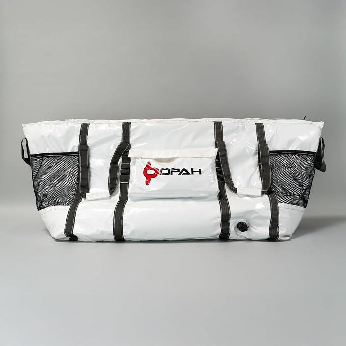 Opah Gear Fathom 6 Insulated Fish Kill Cooler Bag for Offshore, 70" Lx 24" W x 30" H, Heavy Duty, Marine-Grade Vinyl, UV Resistant, Camping & Fishing