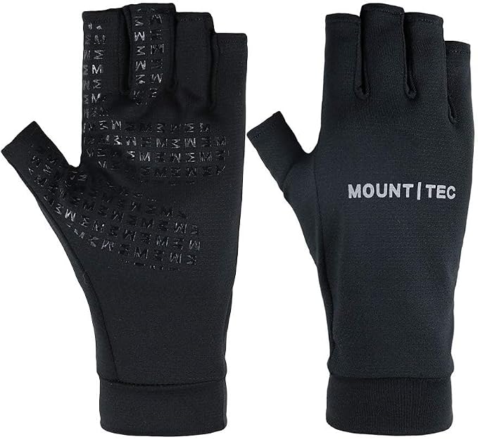 Unisex UV Protective Fingerless Gloves UPF 50+ Summer Sun Glove for Outdoor Fishing Cycling Hiking Driving Kayaking