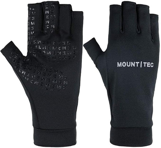 Unisex UV Protective Fingerless Gloves UPF 50+ Summer Sun Glove for Outdoor Fishing Cycling Hiking Driving Kayaking