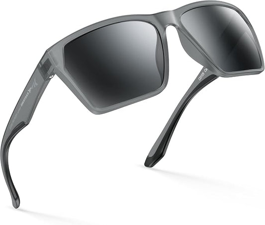 KastKing Beartrap Polarized Sports Fishing Sunglasses, With PuriVex Protective Lens Coating, Square Frame Design, Men Women