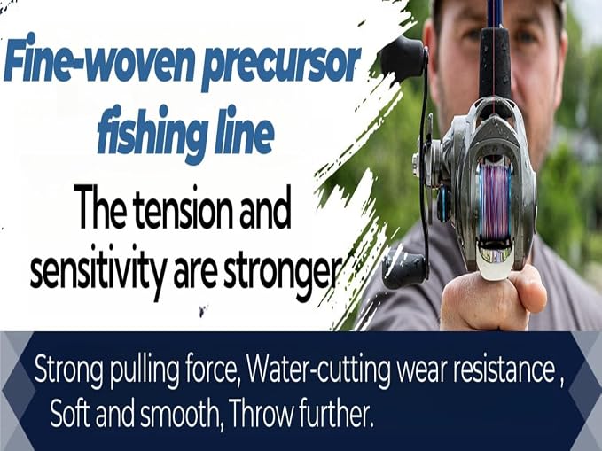 GumMAX 545/1093/1640yds 5-100LB 8X Braided Fishing Line Abrasion Resistant Superline Zero Stretch & Smaller Diameter Confuse & Never Fade in Saltwater and Freshwater