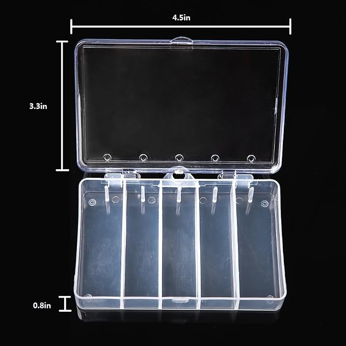 KINGFOREST 10-20pcs Fishing Lures Spinnerbait for Bass Trout Salmon Walleye Hard Metal Spinner Baits Kit with Tackle Box