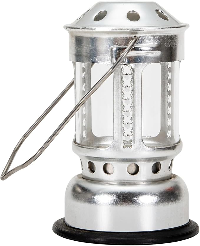 Night Fishing Camping Aluminium Alloy Candle Lantern with Glass for Outdoor Camping Lighting and Warm Easy to Carry (2)