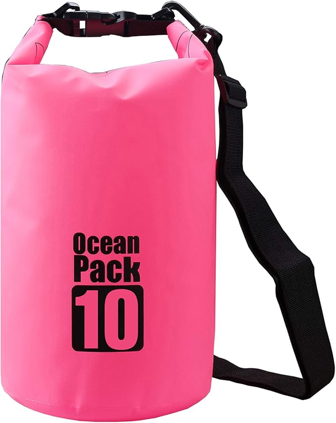 2L/3L/5L/10L/15L/20L/30L 500D Tarpaulin Heavey-Duty PVC Water Proof Dry Bag Sack for Kayaking/Boating/Canoeing/Fishing/Rafting/Swimming/Camping/Snowboarding