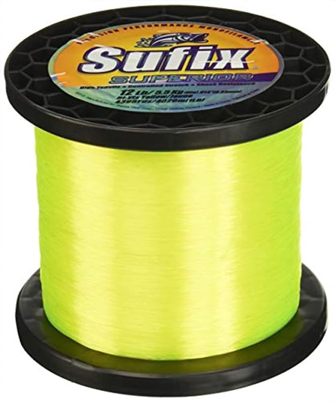 Sufix Superior Monofilament Fishing Line, 1/4 lb Spool