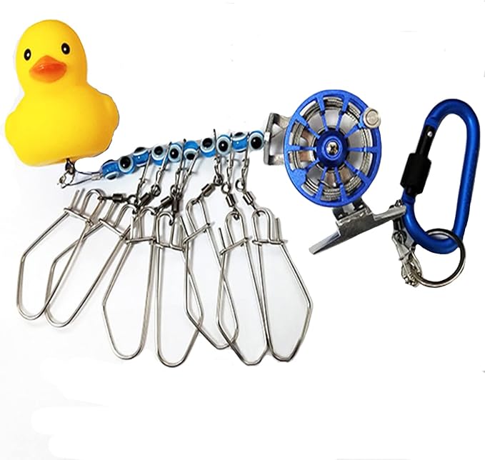Joyeee Fish Stringer, Foam Fishing Float, Lures, Baits, Ice Spearing Equipment Multi-Tools