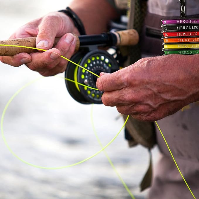 HERCULES Fly Fishing Line Floating Weight Forward Fly Line with Double Welded Loop