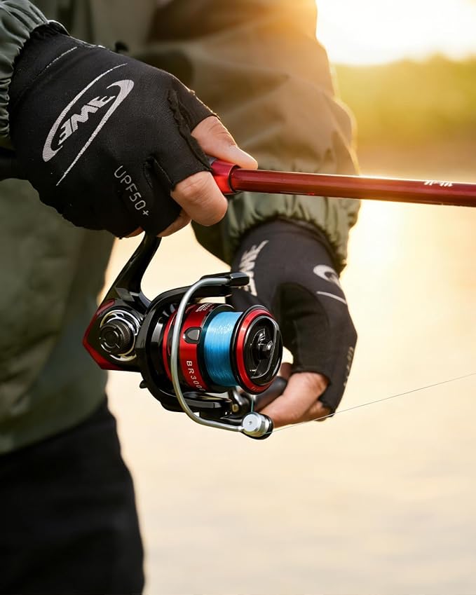 Ghosthorn Fishing Rod and Reel Combo Collapsible Fishing Pole Telescopic Fishing Rod Combo Travel Portable Fishing Set Carbon Fiber with Carrier Bag for Saltwater Freshwater