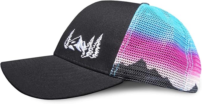 Grace Folly Beach Trucker Hats for Women- Snapback Baseball Cap for Summer