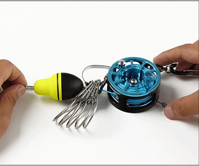 Joyeee Fish Stringer, Foam Fishing Float, Lures, Baits, Ice Spearing Equipment Multi-Tools