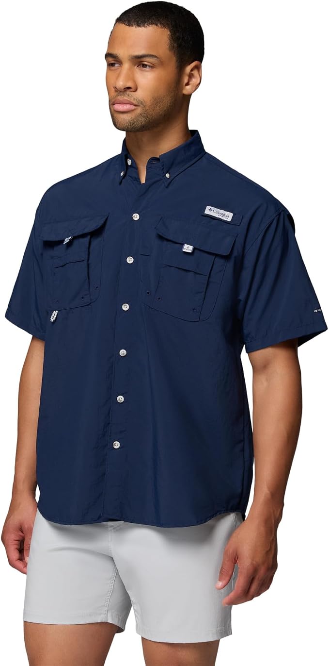 Columbia Men's PFG Bahama II Short Sleeve Fishing Shirt