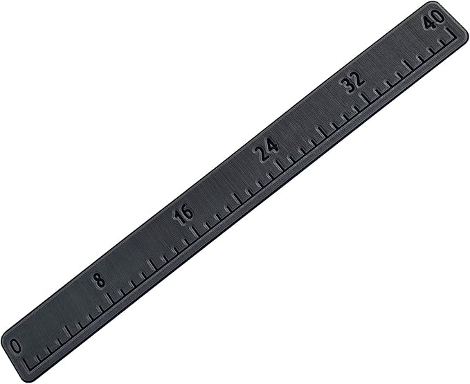 Foam Fish Ruler with Adhesive Backing, EVA Fish Ruler for Boat Accessories Marine Fishing Measuring Tool, Fish Measuring Tape for Kayak, Fishing Boat, Cooler Ruler (40" Fish Ruler)