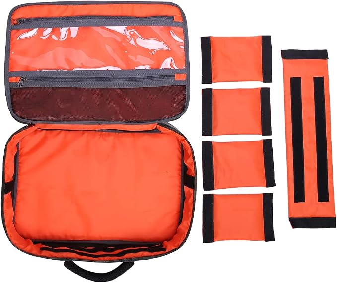 Kylebooker Fishing Reel Case – Travel Storage Bag with Adjustable Compartments for Fly Reels, Spinning Reels, Baitcasting Reel & Fishing Gear