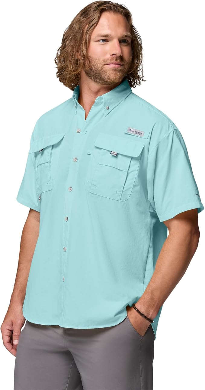 Columbia Men's PFG Bahama II Short Sleeve Fishing Shirt