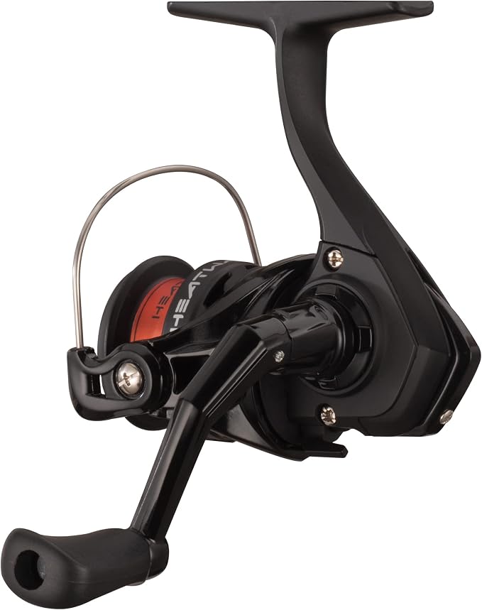 13 Fishing - Heatwave - Ice Fishing Spinning Reel - HW4-CP, Black