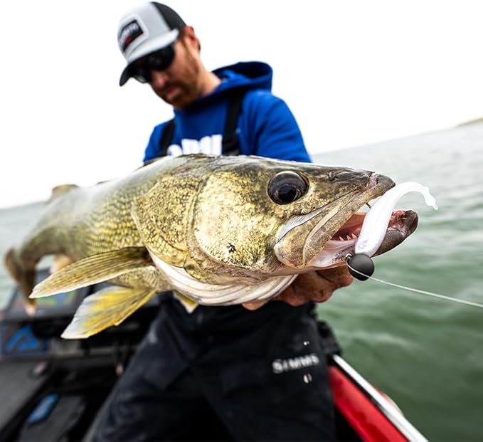 CrushCity Mooch Minnow Soft Plastic Minnow Bait, Natural Profile for Drop Shot, Jig Head & Multi-Species Fishing
