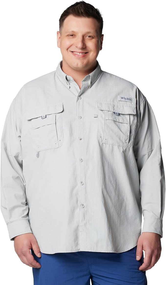 Columbia Men's PFG Bahama II Long Sleeve Fishing Shirt