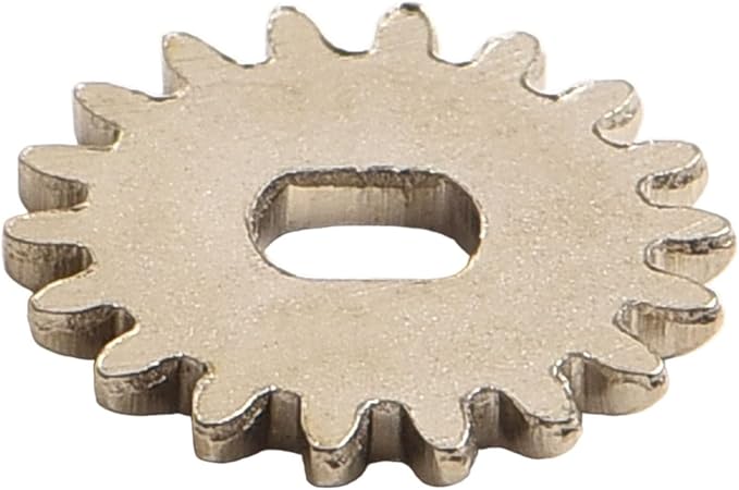 Spinner Wheel Ratchet Gear for Fishing Reels – Metal Replacement Part for Spindle Assembly, Left/Right Hand Swap Design, 11.5–23 mm Diameters, 1 g Lightweight, Pack of 1