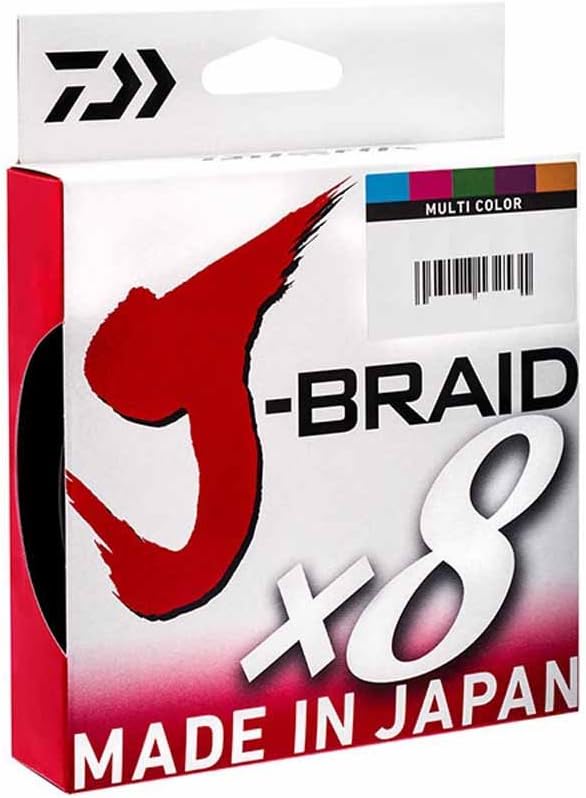 Daiwa J-Braid 500M 8-Strand Woven Round Braid Line