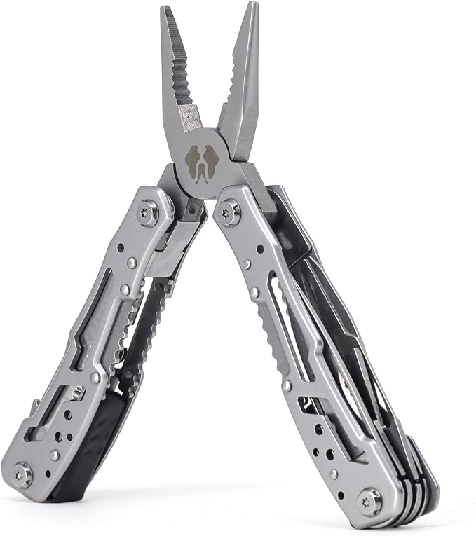 Uncharted Supply Multitool Pro | Includes Pliers, Bottle Opener, Philips and Flathead Screwdriver, Knife and More | Durable Stainless-Steel