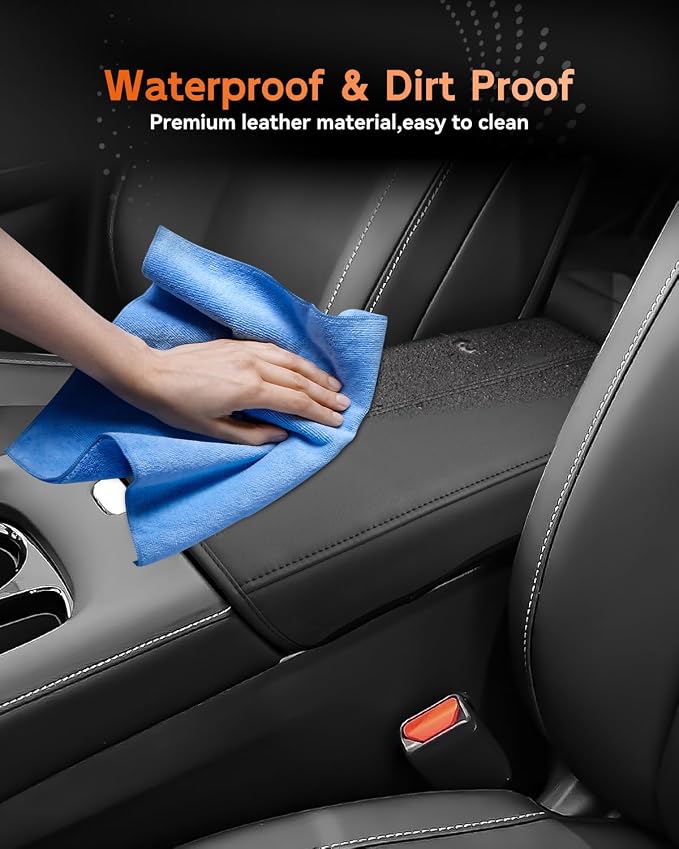 CDEFG for 2025 2026 Nissan Murano Center Console Cover Armrest Box Cover for Murano (SV, SL, Platinum) Accessories Console Arm Rest Protector