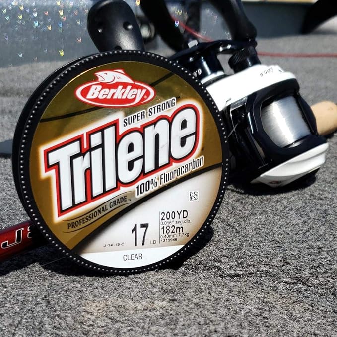 BerkleyTrilene 100% Fluorocarbon Clear 0.015in | 0.38mm