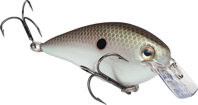 Strike King KVD 1.5 Hard Knock Fishing Lure, 3/8 oz, 3D Lifelike Eyes