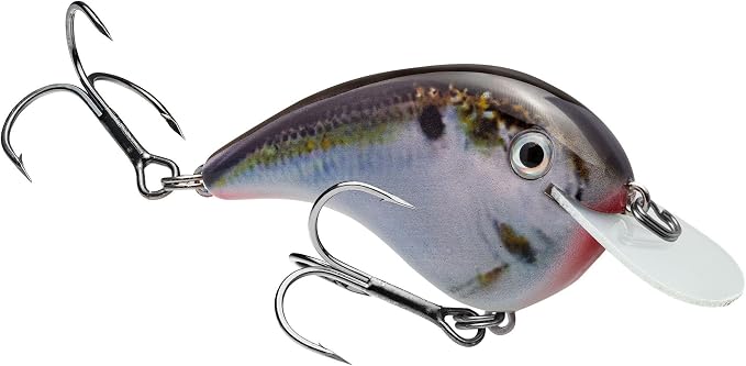 Strike King Chick Magnet Jr. Crankbait Fishing Lure, 1/4 oz, Dives 4-6 Feet, Premium Hooks