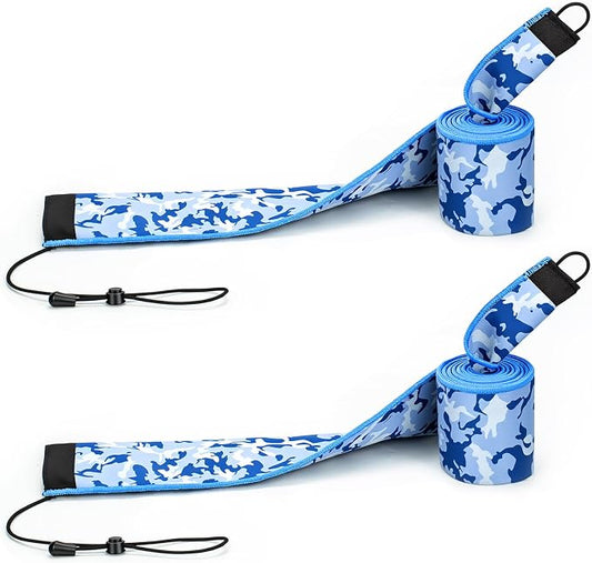 Neoprene Camo Fishing Rod Sleeves,Fishing Pole Sleeves,Fishing Rod Socks | UV Resistance,Puncture Resistant, Protect Casting, Spinning, Trolling Fishing Rods, Storage, tangled-free,75in,68in,60in