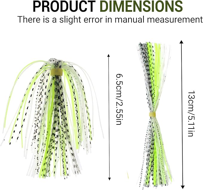 12/18/25/35 Colors Silicone Rubber Skirt & Legs, Fly Tying Materials Colorful DIY Fishing Accessory for Make Fly Fishing Lure Flies Jig Spinnerbait Trout Bass