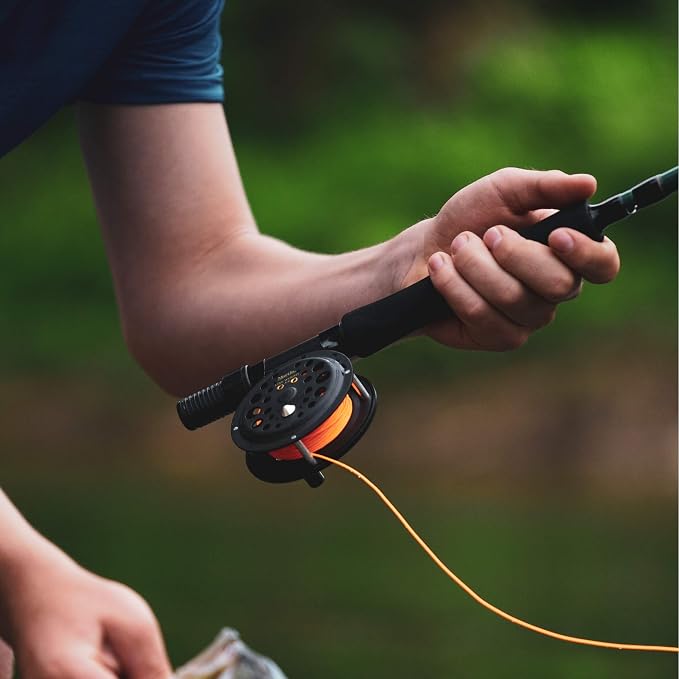 Martin Caddis Creek Fly Fishing Reel, Reinforced Aluminum Spool with Push Button Release