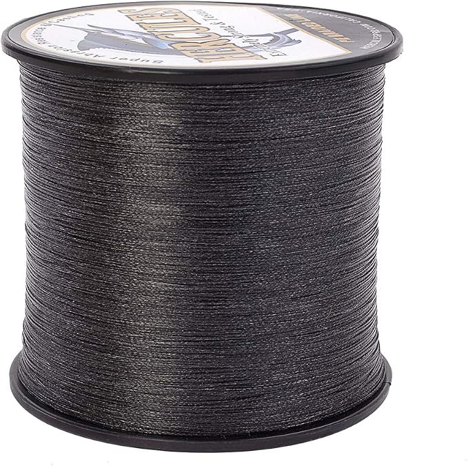 HERCULES Cost-Effective Super Strong 4 Strands Braided Fishing Line 6LB to 100LB Test for Salt-Water, 109/328 / 547/1094 Yards (100M / 300M / 500M / 1000M), Diam# 0.08MM - 0.55MM, Hi-Grade
