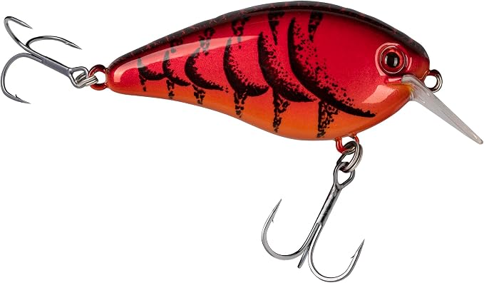 Strike King KVD 1.5 Hard Knock Fishing Lure, 3/8 oz, 3D Lifelike Eyes