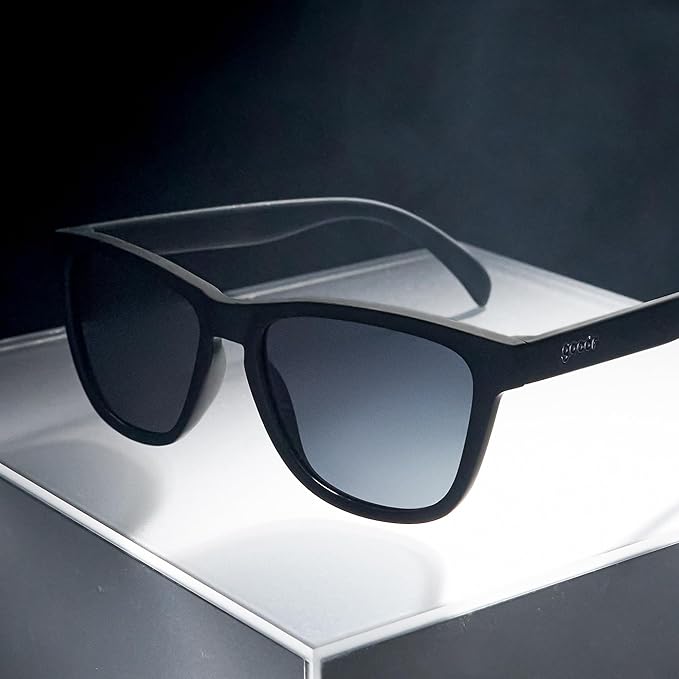 goodr Polarized Sunglasses, Medium Sized (OG), UV400 Protection, No Slip, No Bounce