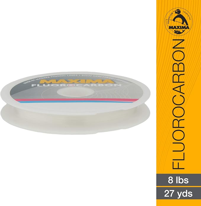 Maxima Fishing Line Leader Wheel, Fluorocarbon