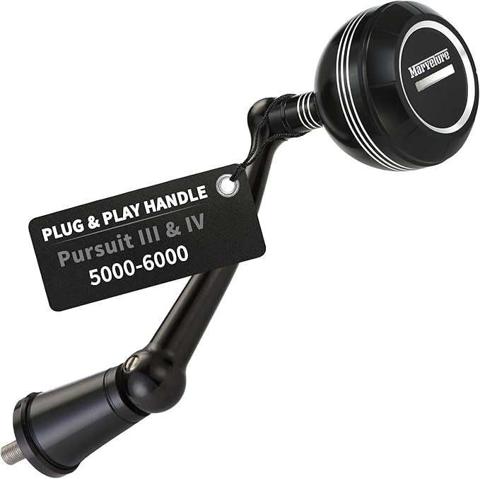 Foldable Power Handle for Penn Pursuit III IV, Battle III IV DX, Conflict I Spinning Fishing Reel Replacement Handle