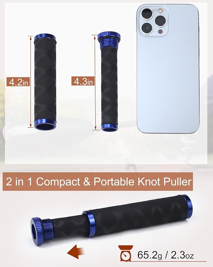 Knot Puller Fishing Knot Tying Tool Fishing Line Knot Puller Tool Fish Hook Tying Tool Fishing Knot Assist Tool Fishing Hook Tie Tool Knot Tool Fishing Line Knotting Device Knot Grippers