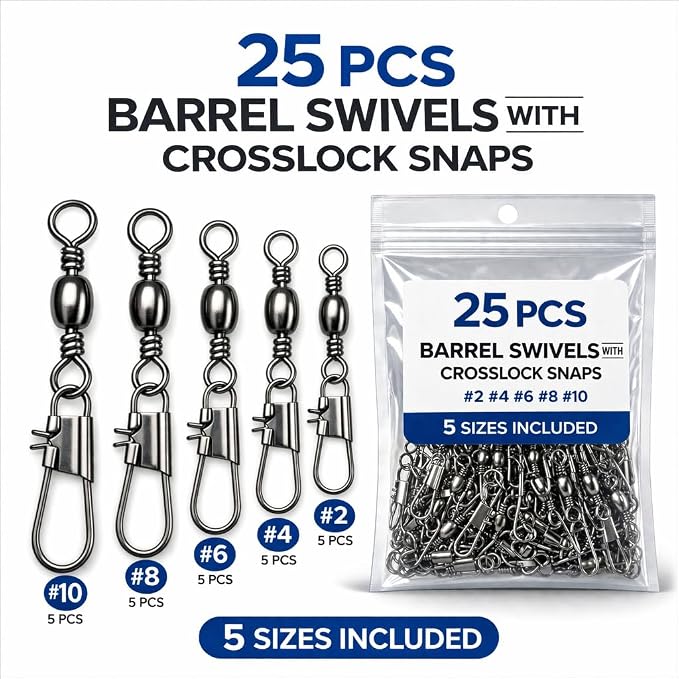 Fishing Swivels & Snaps
