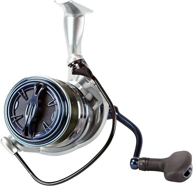 Okuma Safyre Spinning Reel for Freshwater & Inshore Fishing – Sealed IPX-3 Body, Carbonite Multi-Disc Drag, 8BB, HDG+ High-Density Gearing, SF-C5000A