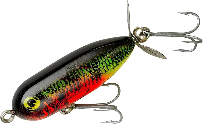 Heddon Torpedo Prop-Bait Topwater Fishing Lure with Spinner Action