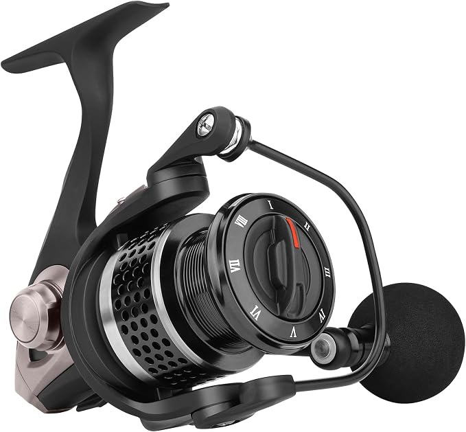 TRUSCEND Spinning Fishing Reel, Aviation Metal Material Body Reels, Industrial Durable-Strength, High Speed & Stability, Ultra-Light & Powerful, Smoother & Durable, Saltwater Freshwater Fishing Gear