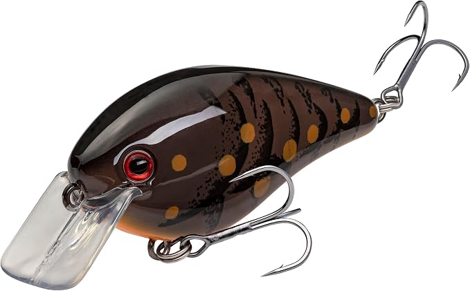 Strike King KVD 1.5 Hard Knock Fishing Lure, 3/8 oz, 3D Lifelike Eyes