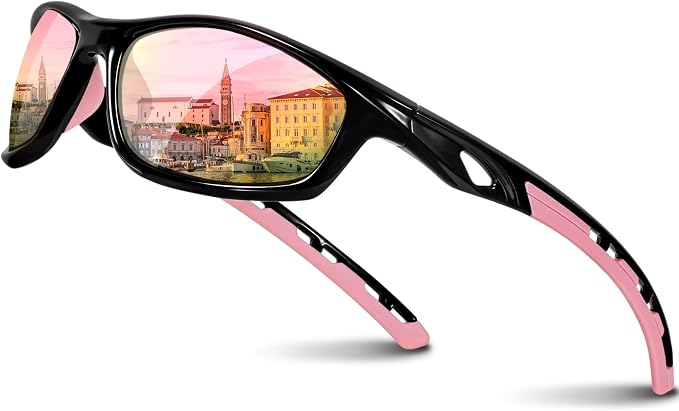 RIVBOS Sunglasses for Men Women Polarized UV Protection Sports Fishing Driving Shades Cycling RB833