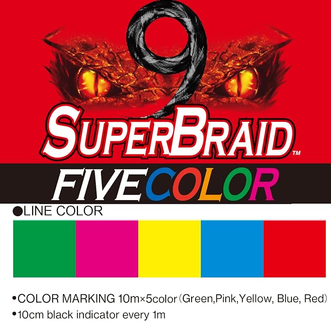 YO-Zuri SUPERBRAID 9 - Floating Braided Fishing LINE