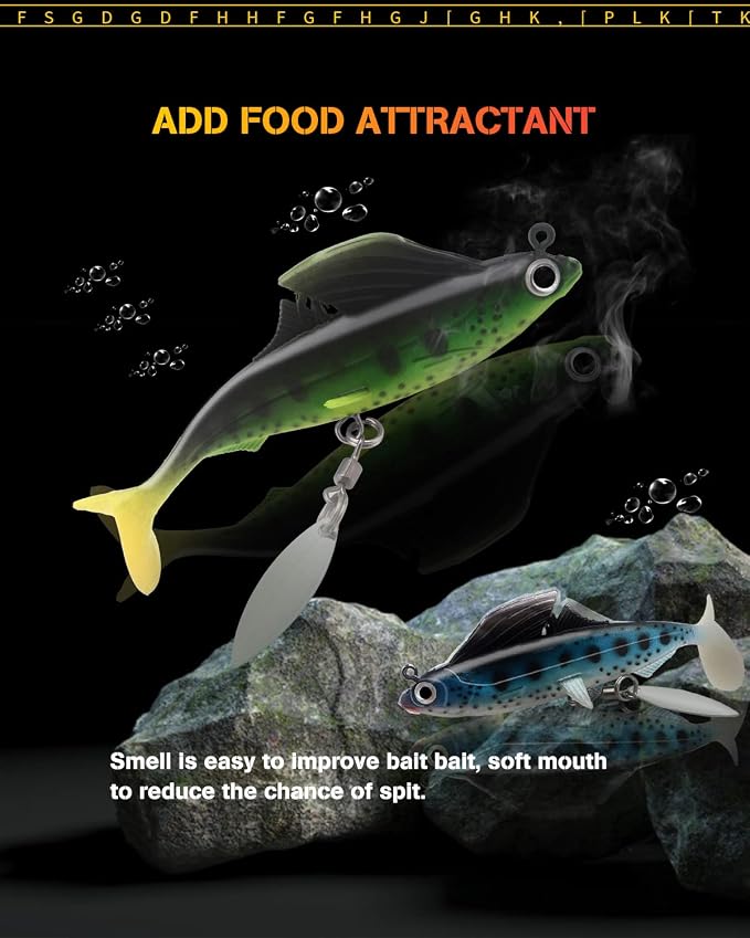 5 Arms Alabama Rig Fishing Lure, Umbrella Rig with Spinner for Striper, A-Rig for Boat Trolling Frashwater/Saltwater, with Soft Swimbait and Hooks for Bass Crappie Walleye Pickerel Trout Perch